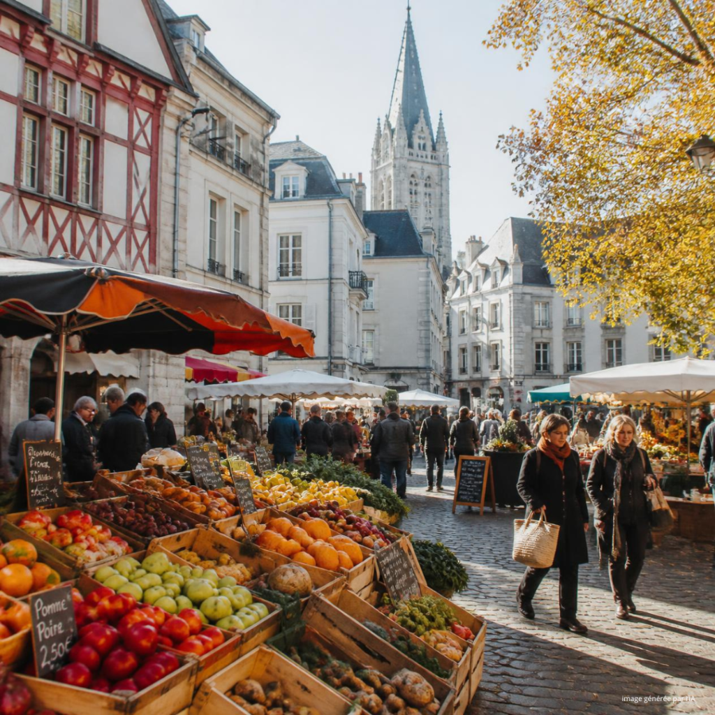 Saumur in Autumn