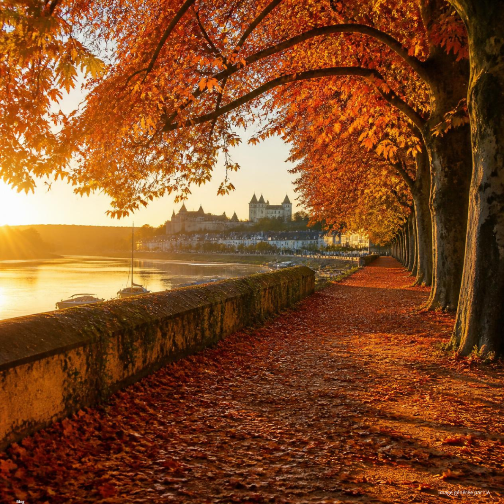 Saumur in Autumn