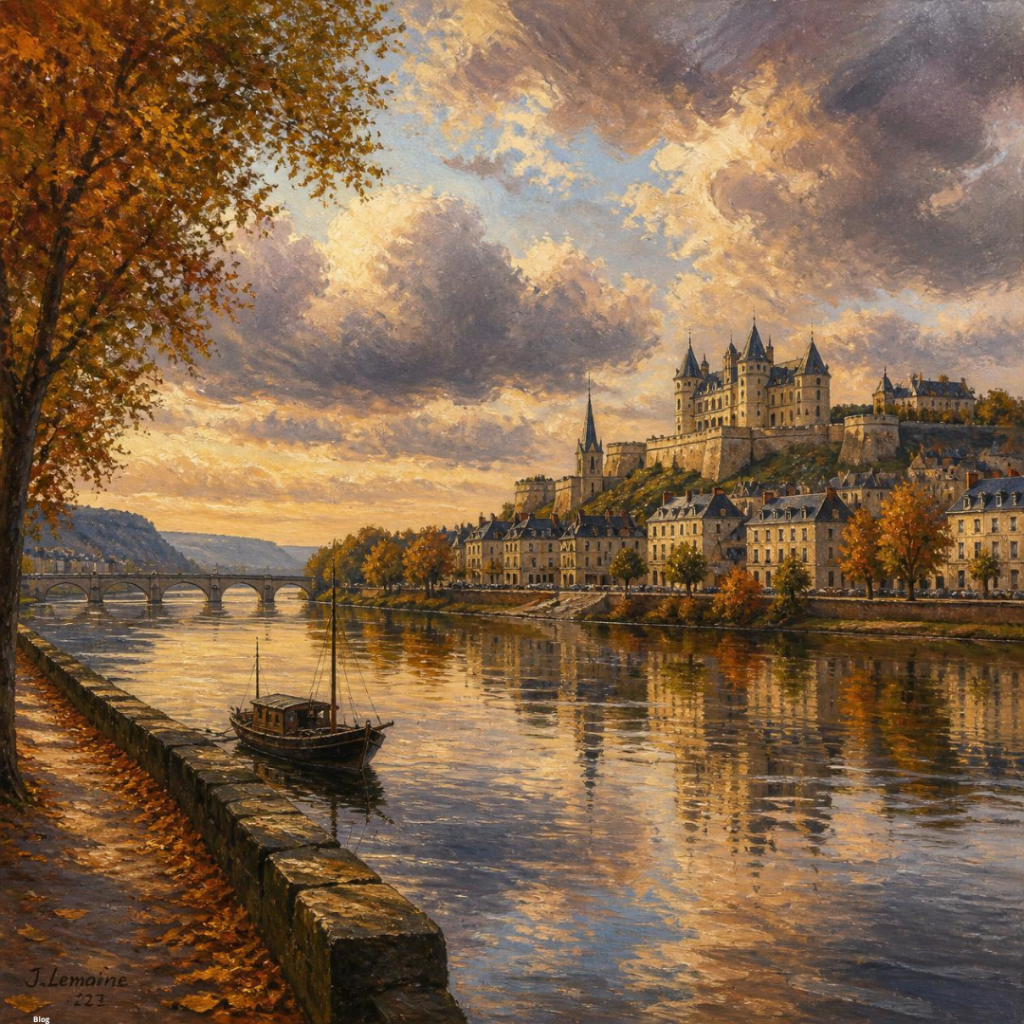 Saumur in Autumn